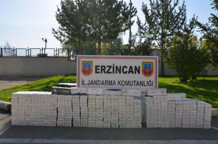 Jandarma’dan Kaçak Sigara Operasyonu